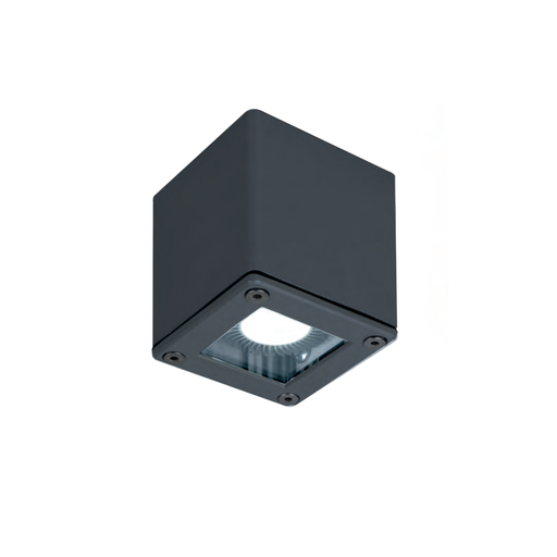 [166715] APLIQUE EXT 1X 50W GU-10  NEGRO WING III