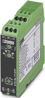 [ETD-SL-1T-DTF] TIMER PROGRAMABLE 8 FUNCIONES  50MS-100HS ALIM UNIVERSAL 2 CONT INVERSORES