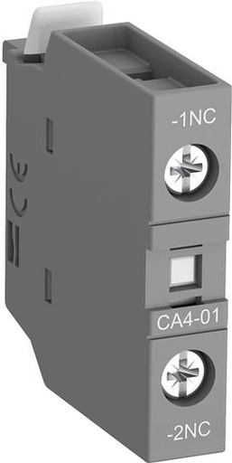 [CA4-01] CONTACTO AUX 1NC MONTAJE FRONTAL CA4-01 P/CONTACTOR AF9 HASTA AF96