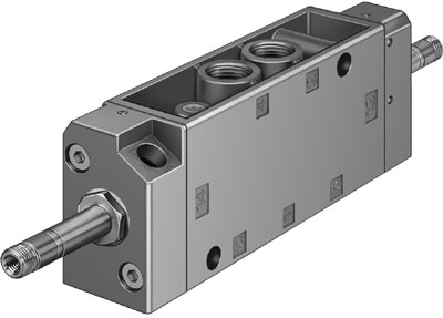 [JMFH-5-1/4] ELECTROVALVULA / 5/2 BIESTABLE / ROSCA G1/4 / PILOTAJE INT. / CAUDAL NOM. 1100L/MIN / NUCLEO BOBINA MAGNETICA F