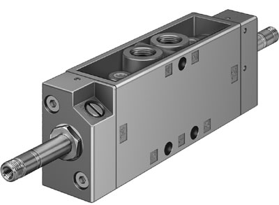 [JMFH-5-1/8] ELECTROVALVULA / 5/2 BIESTABLE / CAUDAL NOM. 600L/MIN / ROSCA G1/8 / NUCLEO P/BOBINA MAGN. F