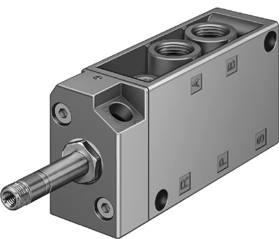 [MFH-5-1/4] ELECTROVALVULA / 5/2 MONOESTABLE / CAUDAL NOM. 1000L/MIN / ROSCA G1/4 - PILOT INT. / P/ BOBINA MAGN. F / IP65