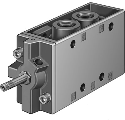 [MFH-5-1/2] VALVULA / 5/2 MONO / ROSCA G1/2 / PILOTO INT. / NUCLEO P/BOBINA MAGN. F / CAUDAL NOM. 3700L/MIN / ASIENTO / MUELLE MEC.