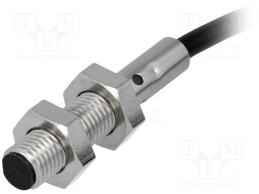 [E2BS08KS02WPB12M] SENS IND M08 2MM 3H NA PNP RAS 10-30VCC CABLE 2MTS INOX IP67  LONG 42MM 200MA MAX   E2BS08KS02WPB12M