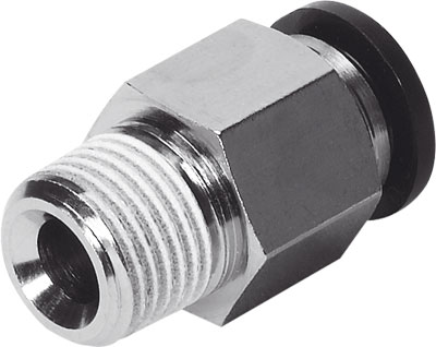 [QS-1/4-8-50] RACOR RAPIDO RECTO R1/4 - 8MM