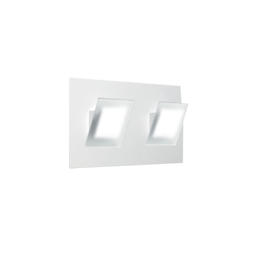 [177731] APLIQUE LED 2 LUCES 260X120 BLANCO MICRO LINEA WIT