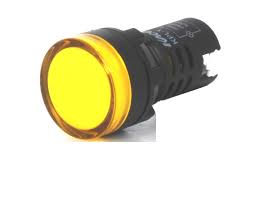 [4050146] OJO DE BUEY C/LED 110VCC AMARILLO   KPL-AM