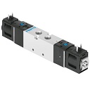 [VUVS-LK20-B52-D-G18-1C1-S] VALVULA / 5/2 BIEST. / TENSION 24VDC / CONEX. NEU. G1/8 / MUELLE NEU - PILOT INT