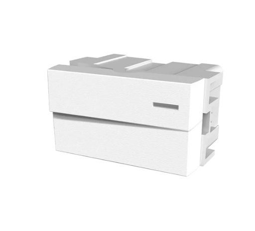 [180792] MOD PUNTO 10A BLANCO (1 1/2 MODULO EN 1) PLATINUM