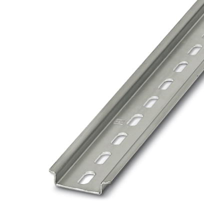 [181109] RIEL DIN PERFORADO LARGO 1M ANCHO 35MM GALVANIZADO