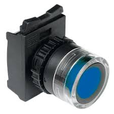 [CSW-BFI4-10-FE26-3VF] PULSADOR LUMINOSO RAS AZUL 1NA IP66 COMPLETO LED 24VCA/VCC   CSW-BFI4-10-FE26-3VF