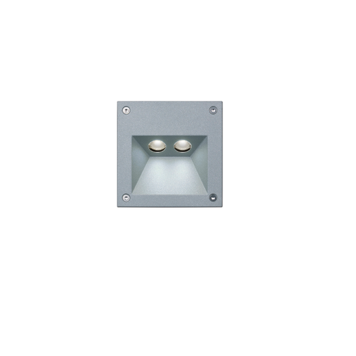 [182735] EMPOTRABLE ALUMINIO LED 2X 1W EXTERIOR IP65 3000K 104.2LM 350MA   ALBA I