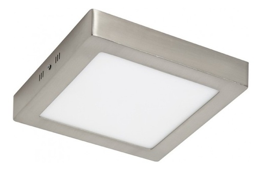 [183115] LUMINARIA CUADRADA A LED DE APLICAR 8W LUZ DIA FRIA PLATIL