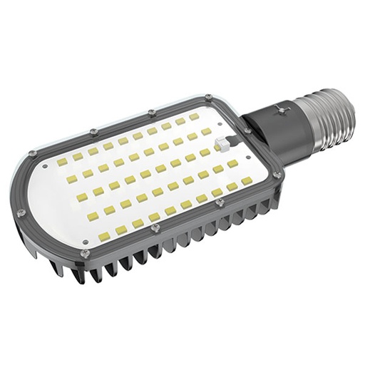 [184245] LAMP LED 40W E40 LUZ DIA C/BASE GIRATORIA 3600LM 25000HS APTO ARTEFACTO CERRADO