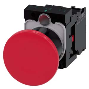 [100353737] PULSADOR HONGO ACT Ø40MM PLAST COMPLETO 1NC IP69K ROJO PULSAR-TIRAR (*EP)