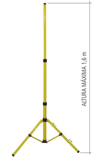 [184672] TRIPODE TELESCOPICO P/PROYECTOR (HASTA 10Kg DE PESO)