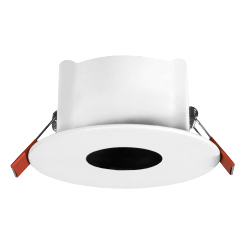 [92376] (DISCONT) LUMINARIA FIJA REDONDA EMBUTIR VACIA FUNDICION DE ALUMINIO DIAMETRO INTERNO 85mm DIAMETRO EXTERNO 85mm BLANCO (INCLUYE ZOCALO GU10)   TAMUS-R