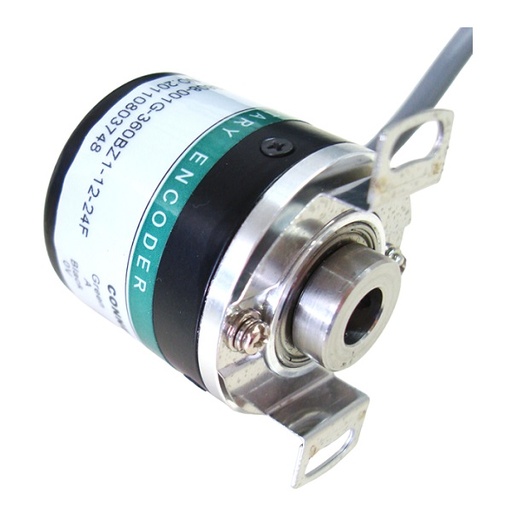 [*93831] ENCODER IHC3808-360-BZ1-12-24-F   EJE HUECO 8MM   360PPV 4500RPM ALIM 12-24VDC  SAL SEÑAL 2 FASES Y SEÑAL DE ORIGEN