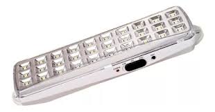 [94385] (CONSULTAR) LUZ EMERGENCIA 30 LEDS 150LM BATERIA DE LITIO