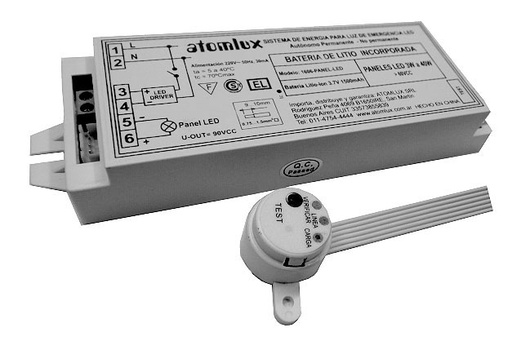 [94521] (DISCONT. VER #108993) SISTEMA AUTONOMO PANEL LED 3/100W BATERIA LITIO INCORPORADA