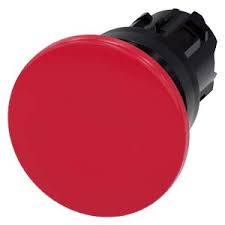 [100353733] PULSADOR HONGO ACT Ø40MM PLAST SIN CONTACTOS IP69K ROJO SIN RETENCION (*EP)