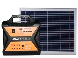 [98526] GENERADOR ENERGIA SOLAR PORTATIL 10W BATERIA LITIO 12.8V /6.5AH (80W/H) PANEL POLICRISTALINO 1X10W 18V + 5MTS DE CABLE, CARGA 5HS, AUTONOMÍA 24HS, ALIM. 220V P/RECARGAR BATERIA, SALIDAS: 4X 12V, 1 USB, 3 LAMPARAS LED 3W, 5MTS DE CABLE X LAMPARA, LECTOR TARJETA SD, LECTOR USB, RADIO, LINTERNA