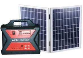 [98527] GENERADOR ENERGIA SOLAR PORTATIL 20W BATERIA LITIO 12.8V /12AH (160W/H) PANEL POLICRISTALINO 2X10W 18V + 5MTS DE CABLE, CARGA 5HS, AUTONOMÍA 24HS, ALIM. 220V P/RECARGAR BATERIA, SALIDAS: 4X 12V, 1 USB C/CABLE, 2 LAMPARAS LED 5W, 1 LAMPARA LED 3W, 5MTS DE CABLE X LAMPARA, LECTOR TARJETA SD, LECTOR USB, RADIO, LINTERNA