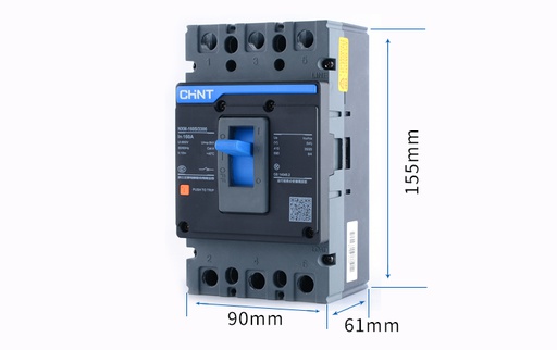 [98871] INTERRUPTOR AUTOMATICO FIJO 3X 160A 35KA - Tamaño 160