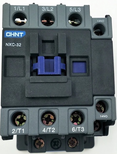 [98914] CONTACTOR 32A BOB 220VCA C/AUX 1NA + 1NC NXC-32