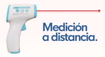 [101139] (CONSULTAR) TERMOMETRO INFRARROJO IR PRECISION DE MEDICION +/- 0.2ºC DISTANCIA DE MEDICION 2-5cm (APTO TEMPERATURA CORPORAL FIEBRE)