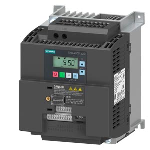 [100647302] VARIADOR V20 MONOF 4HP 3KW 13.6A SIN FILTRO 1AC 230V   CONTROL ESCALAR TAMAÑO FSAD