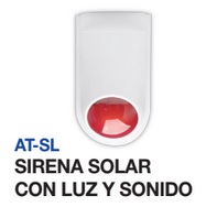 [108253] SIRENA SOLAR 12VCC BATERIA LI-ION 7.2V / 400mAH DISTANCIA 150m P/ALARMA DOMICILIARIA