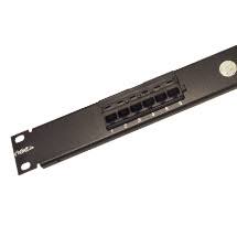 [*109276] PATCH PANEL 12 TOMAS RJ45 CAT5E   PATCHERA MONTAJE EN PARED