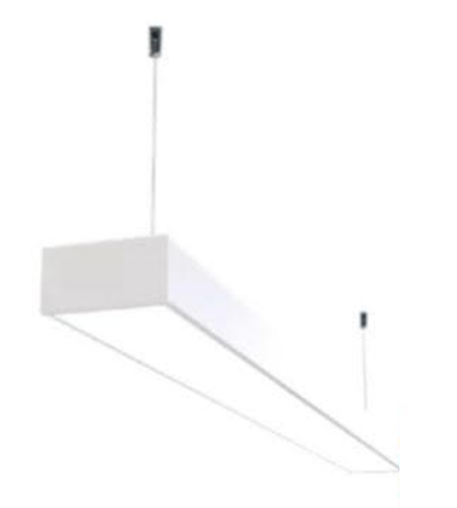 [111863] ARTEF LISTON LINEAL P/LED 2X18W BLANCO (A: 12.5cm, L: 123cm, H: 7cm)